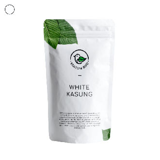 Packaging for White Kasung Kratom from Kratom Bird