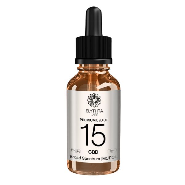 Premium Broad-Spectrum CBD Oil – 15%